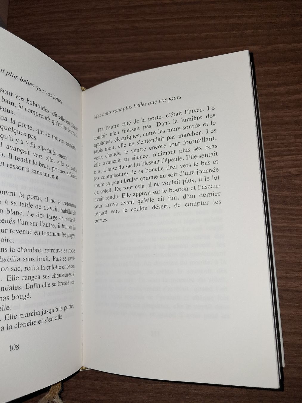 Libri: Mes nuits sont plus belles que vos jours Roman de Raphaële B – Usato da Le locle venduto da juliensaran 1