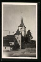 AK Muttenz, Partie an der Kirche, 1940