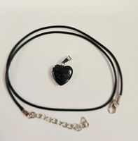 Neu! Herz Anhänger mit Kette - Charm Anhänger
