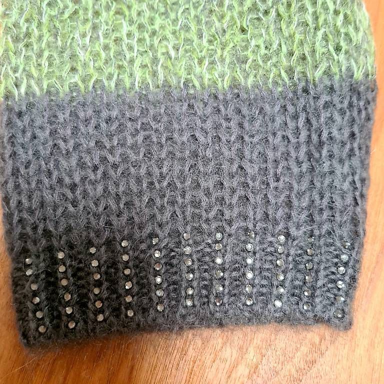 Maglioni & Felpe: Pullover Oliv/anthrazit, Gr 38, L. Cerano + Spitzentop – Usato da Oberaach venduto da Sey-gnb5 2