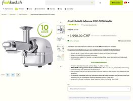 AngelJuicer Angelia 8500S / elektrischer Entsafter