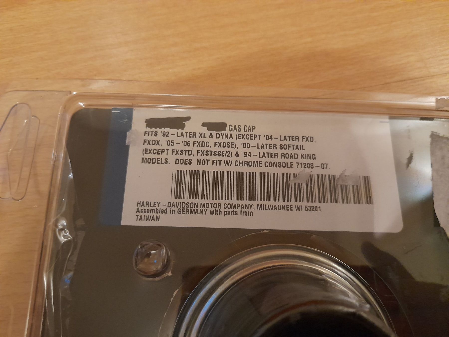 Harley-Davidson Tutti i ricambio per moto: Harley Davidson Tankdeckel neuwertig – Usato da Lustmühle venduto da chevi03 3