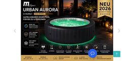 MSpa Whirlpool Comfort Starry C-ST061, Whirlpool aufblasbar