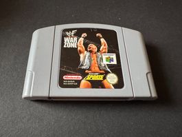 WWF WAR ZONE SPIEL FÜR NINTENDO 64