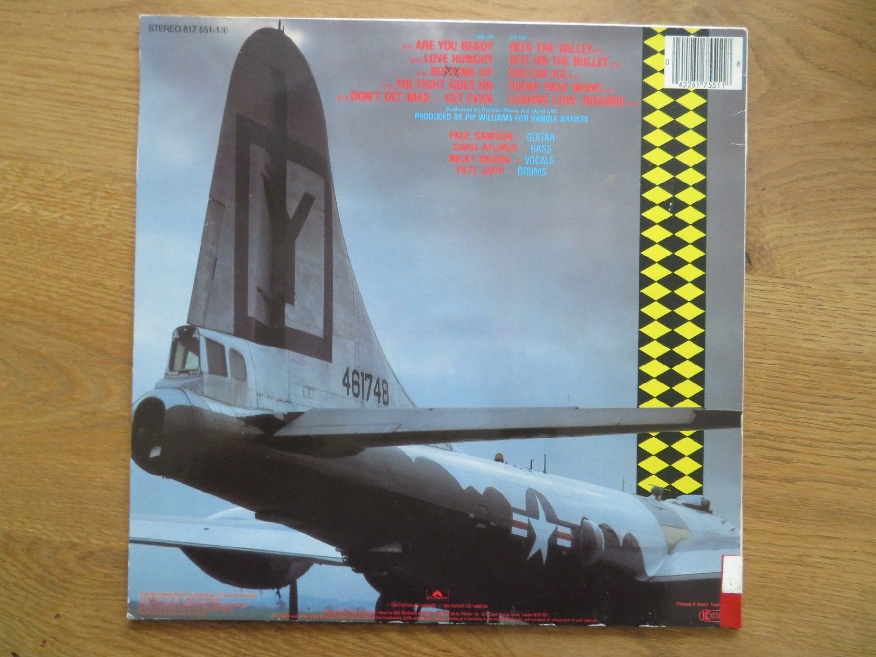 Dischi in vinile: SAMSON DONT GET MAD GET EVEN – Usato da Zürich venduto da max_cp5f 1