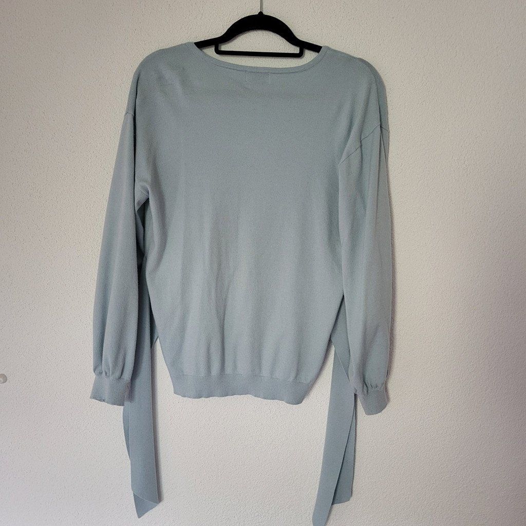 Na-kd Pullover & Sweatshirts: Strickpullover hellblau mit Schleife Gr. M – Gebraucht aus Au SG von SElena89 3