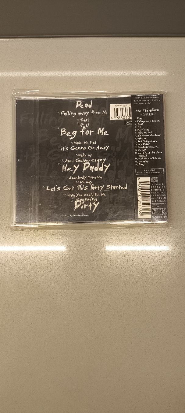 CD: Korn - Issues CD - Top Zustand, Japan – Usato da Adliswil venduto da radbo90 1