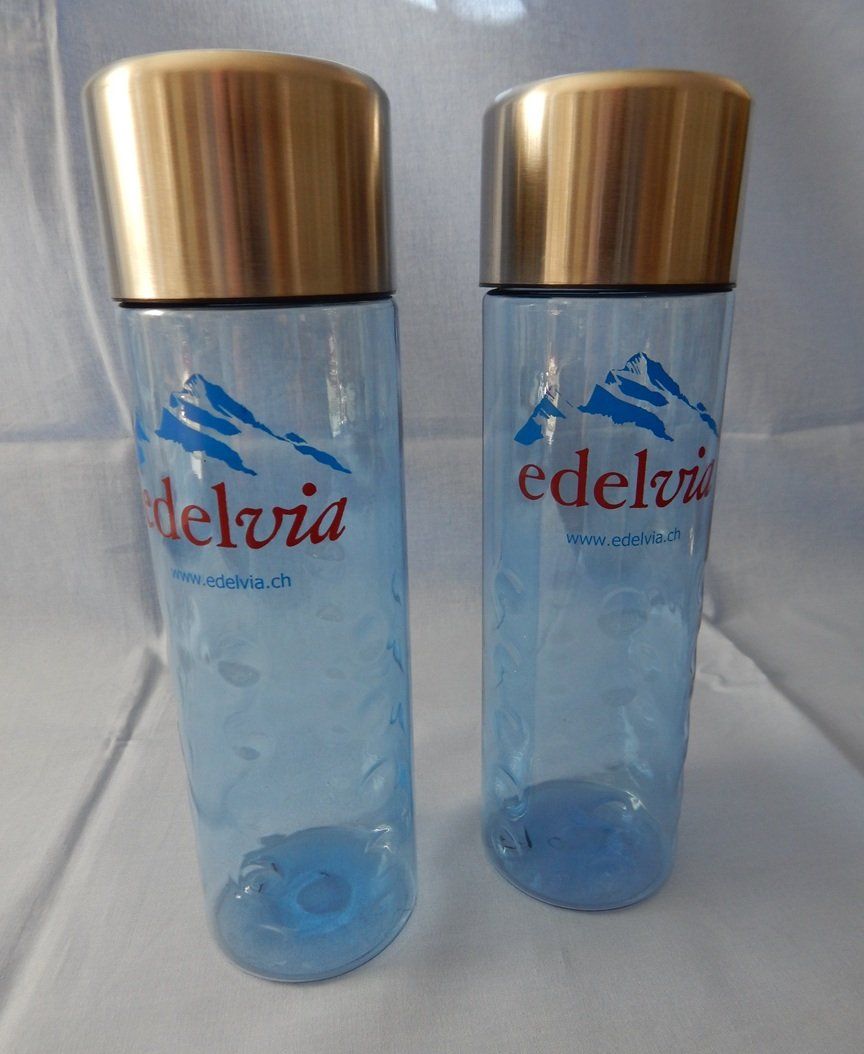 Borracce & Thermos: 2 edelvia Trinkflaschen, 0,75 Liter – Nuovo (secondo la descrizione) da Gränichen venduto da Tonio