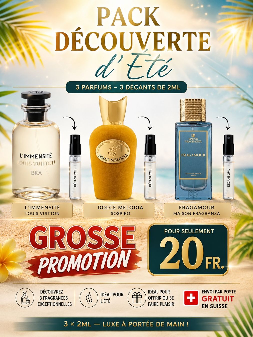 Parfum & Eau de Toilette: Pack Summer decant  – Neu (gemäss Beschreibung) aus Le Lignon von bkaparfum