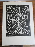 Bild A.R.Penck (ohne Titel), Holzschnitt, signiert/numeriert