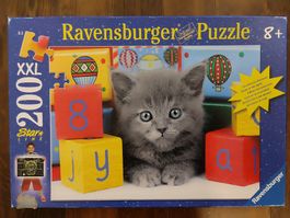 Ravensburger Puzzle Katze - 100 tlg. - Leuchtet im Dunkeln