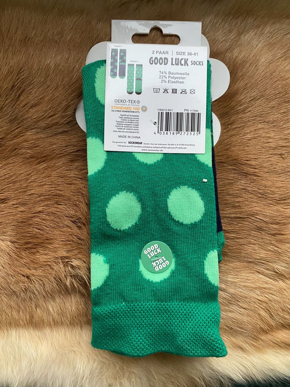 Happy Socks Socken: 2 Paar Good Luck Socks, Gr. 36-41 – Neu und originalverpackt aus Stetten SH von jani-design 1