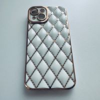 Luxus Schutzhülle Cover Case Etui in Weiss für iPhone 14