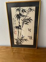3 asiatische Wandbilder aus China , handgemalt