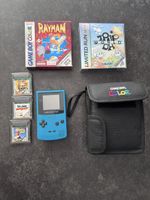 Gameboy Color + Games + Tasche