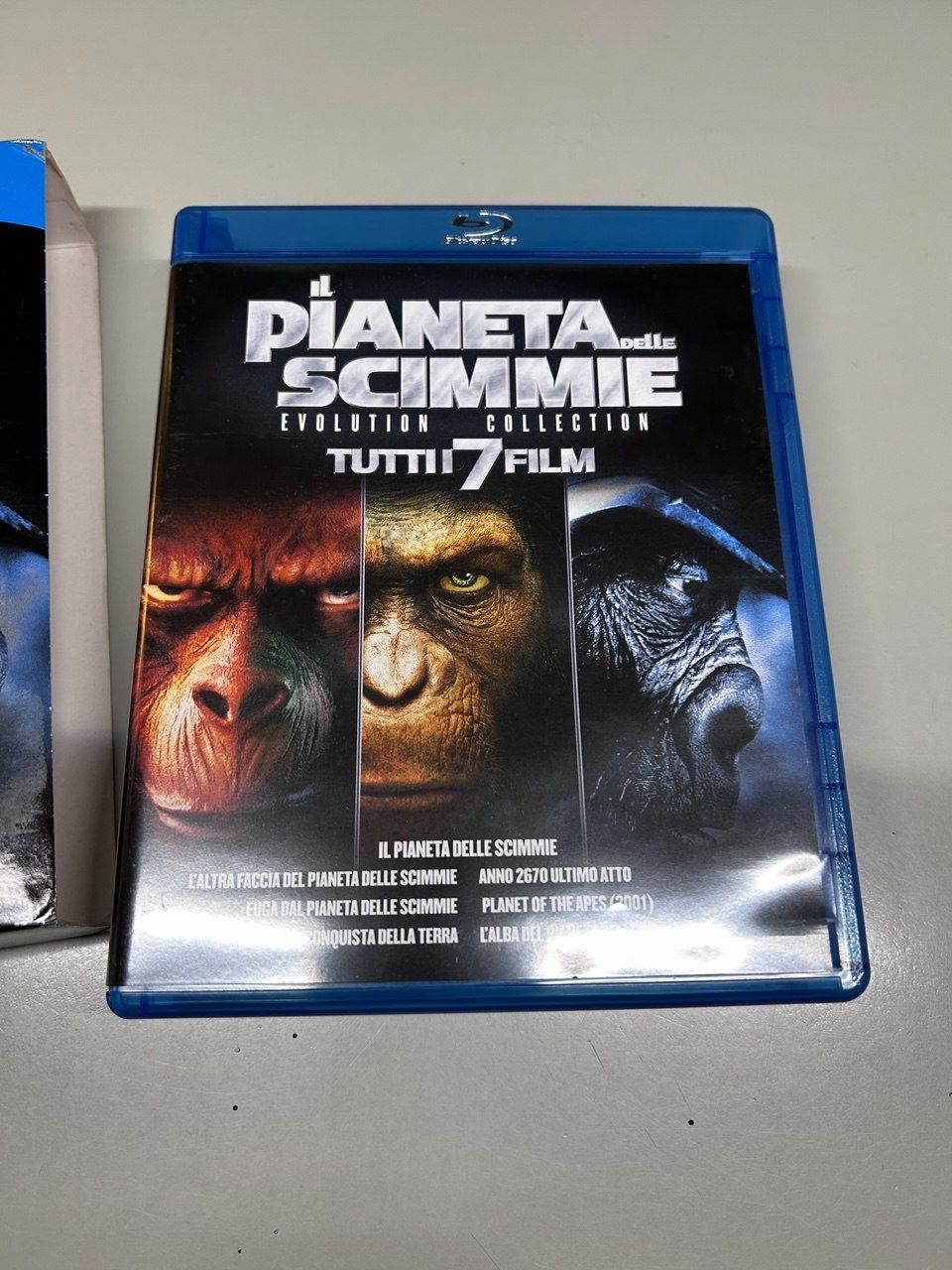 Tutti i DVDs: Il Pianeta Delle Scimmie - Evolution Collection - Blu Ray – Usato da Giubiasco venduto da LorisVale 4