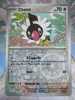 Pokémon TCG – Chatot Reverse (TEF132) Temporal Forces