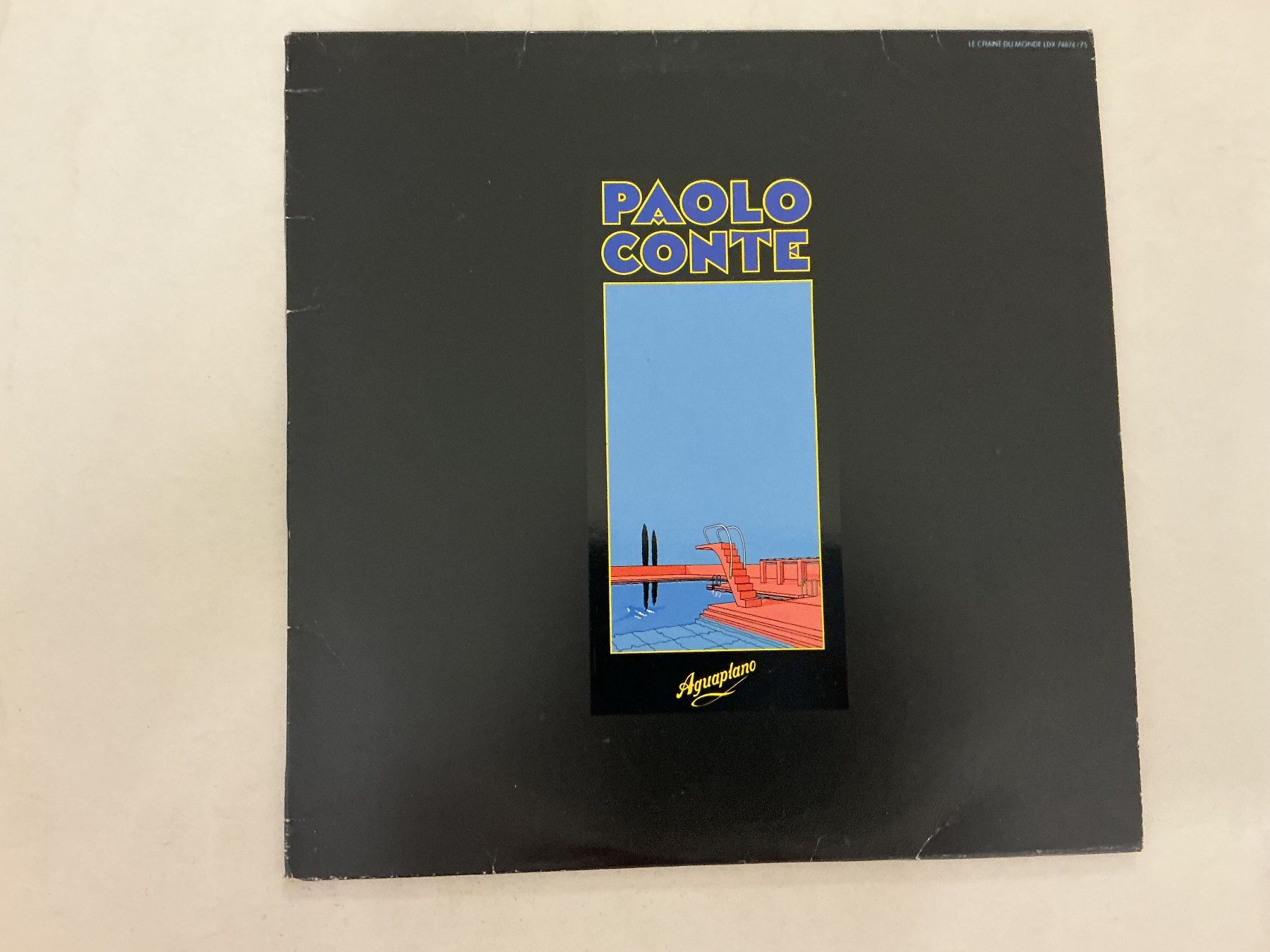 Schallplatten: Paolo Conte 2-LP - Aquaplano – Gebraucht aus Winterthur von Tumko-Vinyl