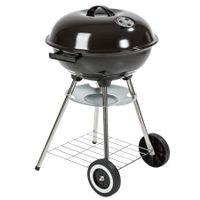 Kugelgrill mit Rollen Ø 41,5cm - braun