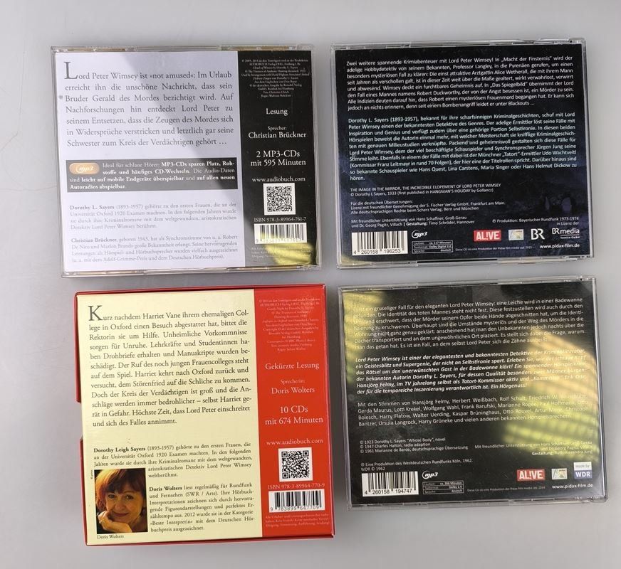 Hörbücher: DOROTHY L. SAYERS Hörbücher Set Lot – Gebraucht aus Rüti ZH von Restwert_Rueti_ZH 1