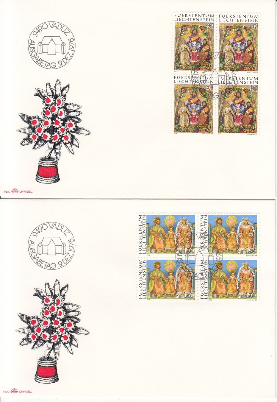 Tutti i francobolli: LBK 600 - 603 FDC – Usato da Bürglen TG venduto da StampGraf 2