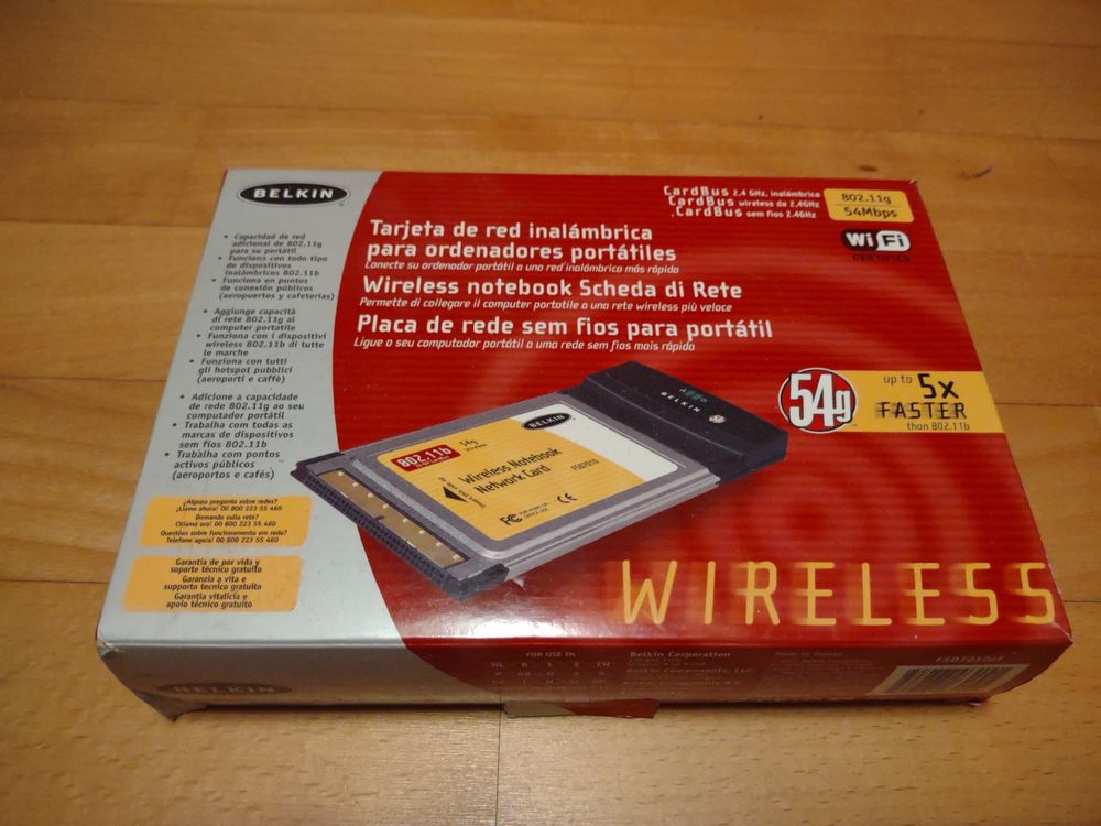 Cardbus WLAN Karte 54Mbps (Neu (gemäss Beschreibung)) in Liestal für ...