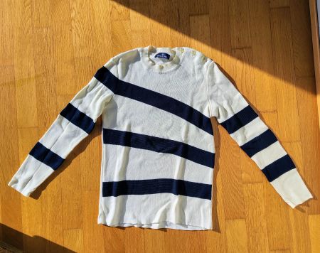 Joli pull blanc ROYAL MER Taille M