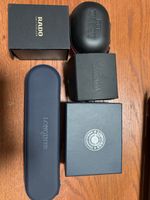Lot de 5 boîtes pour montres de luxe, état correct