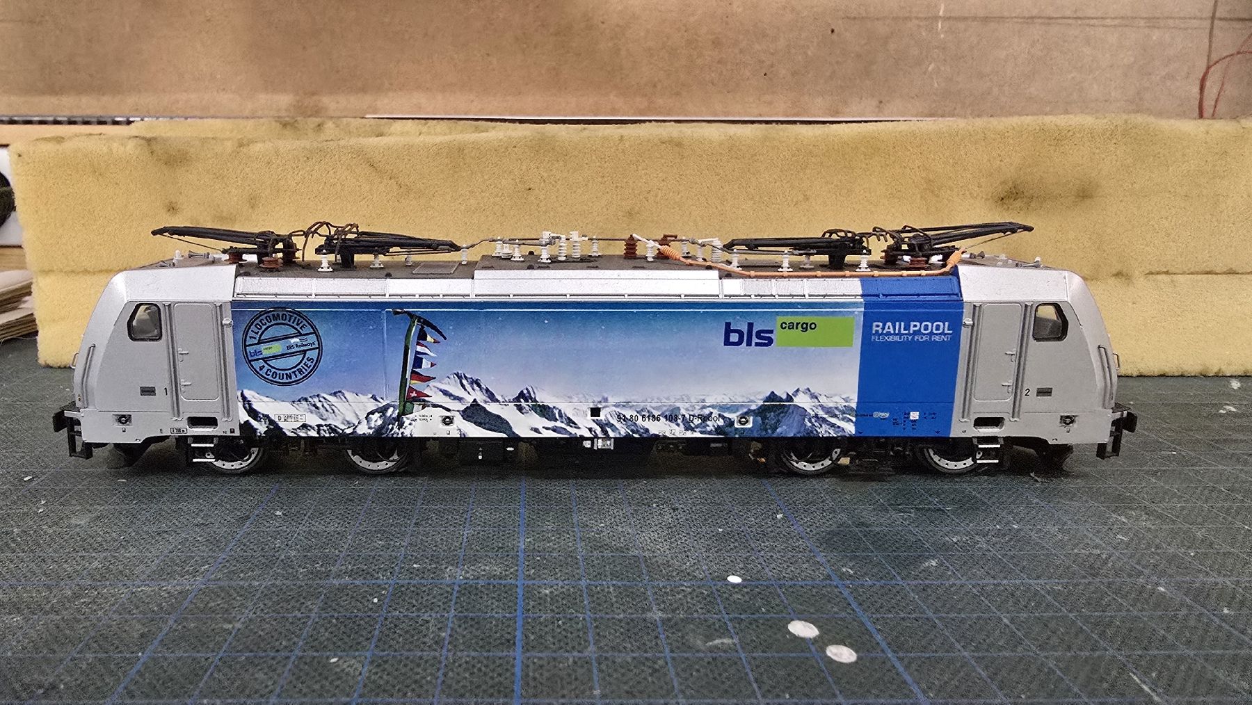 Brawa Modellini di ferrovie: Re 186 BLS,digital ,Brawa,Neuve – Nuovo e nell'imballaggio originale da la cibourg venduto da t-m-a