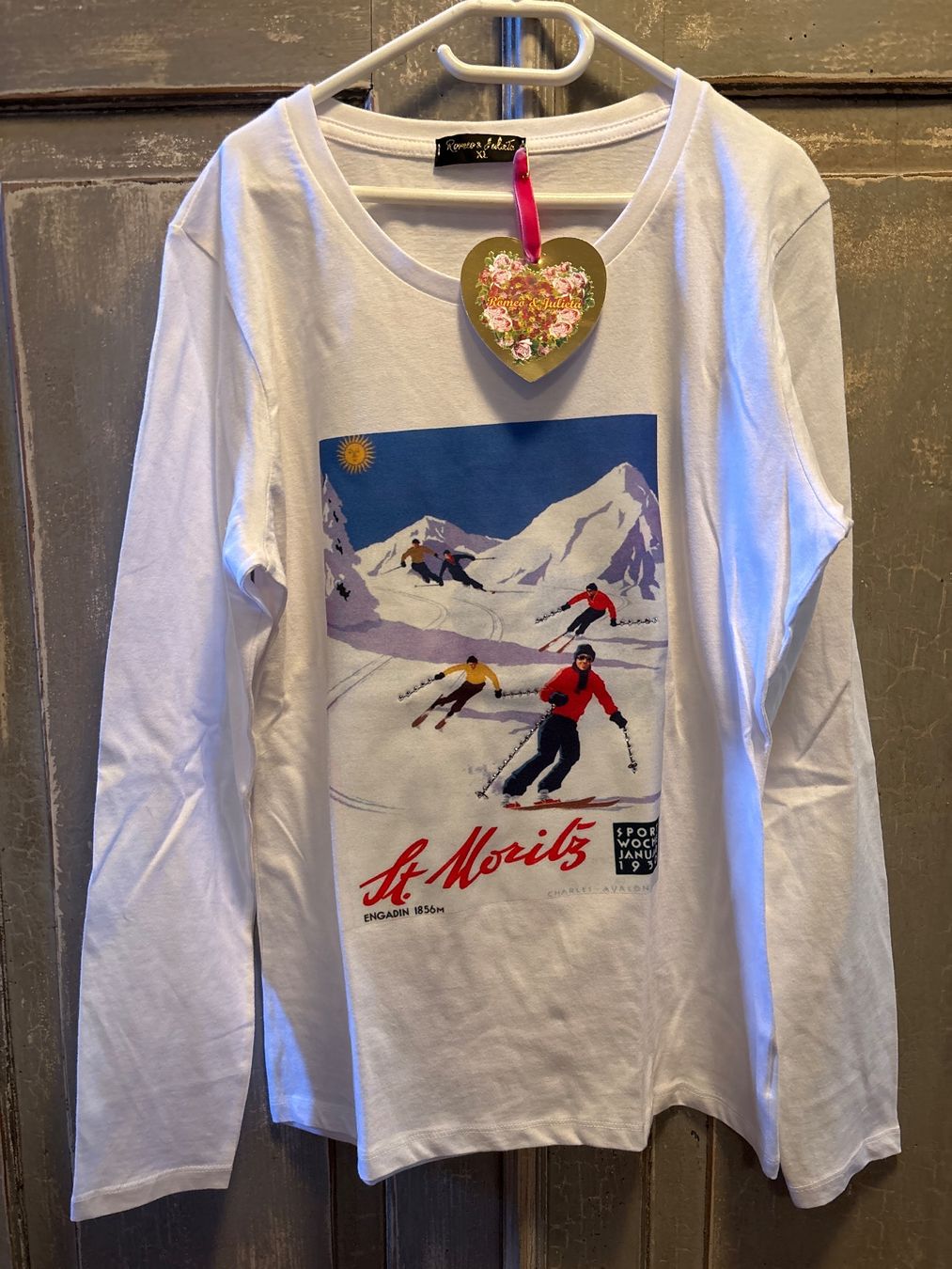 T-Shirts: Romeo & Julieta . Greta white 3 - XL – Neu und originalverpackt aus Besenbüren von teluride89