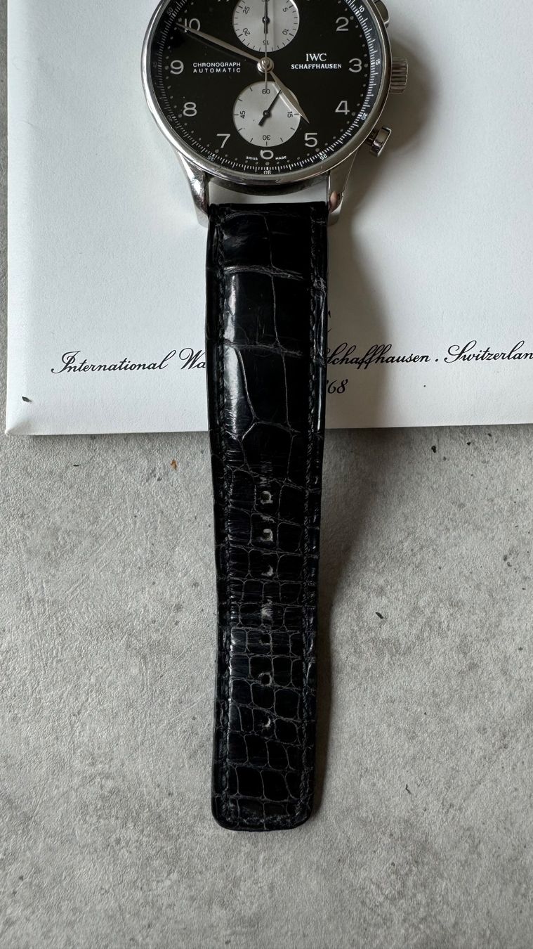 IWC Orologi: IWC CHRONOGRAPH PORTUGUESE 40mm FULL SET – Usato da Bubikon venduto da Mtr1608 4
