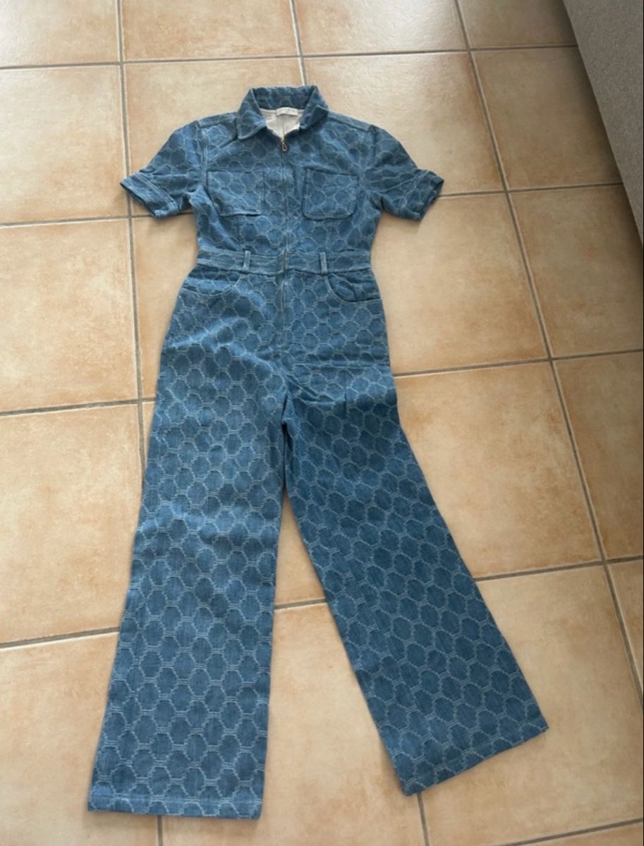 Sandro Tute: Combinaison Sandro en jeans – Usato da Nyon venduto da Vivafripa 3