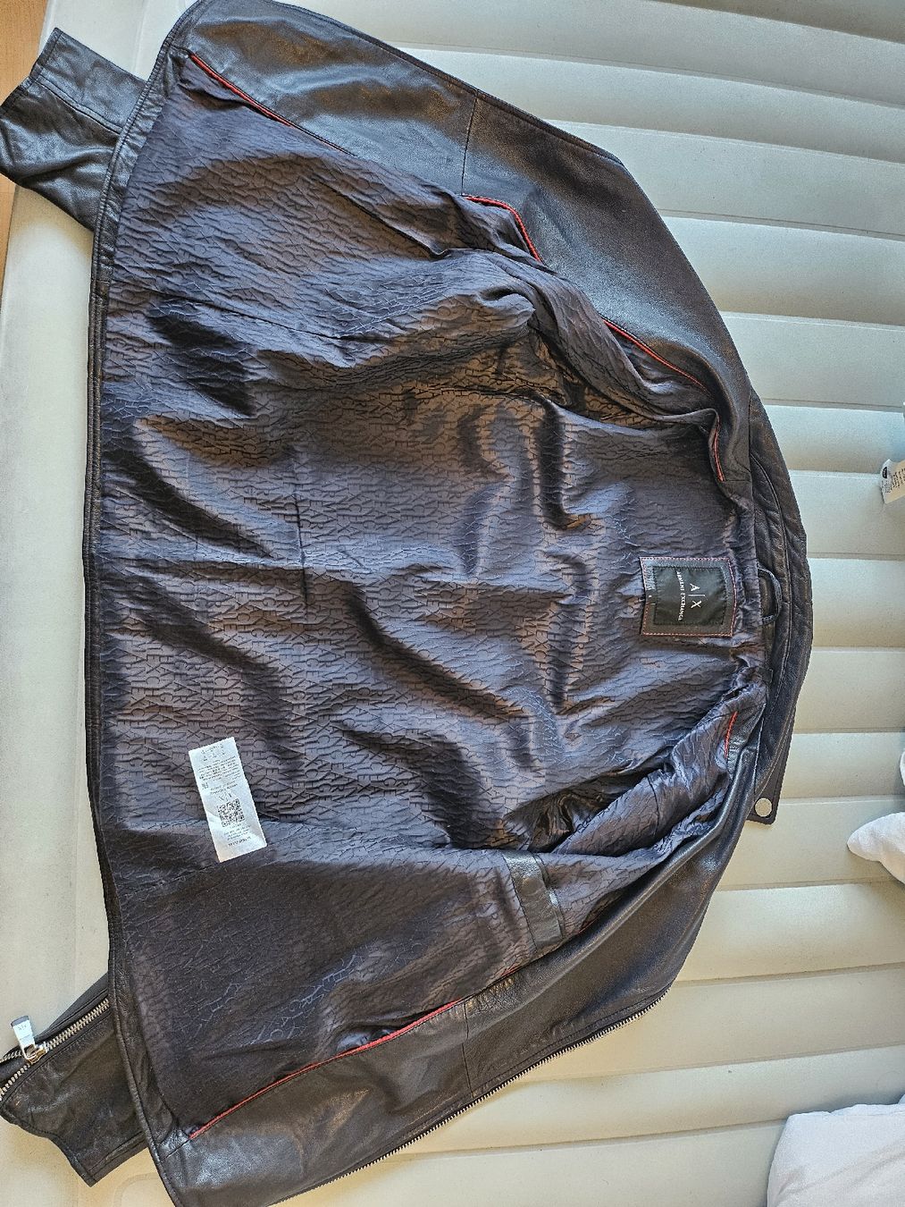 Armani Giacche: Echte Lederjacke Armani Exchange Gr. L – Usato da Degersheim venduto da wul_5vdb 2