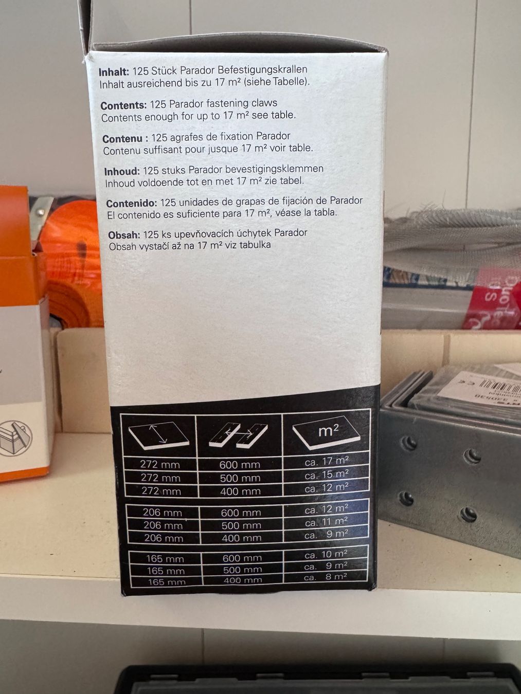 Pareti & Soffitti: Profilkralle 4 Parador 1Pack à 125 Stk – Nuovo e nell'imballaggio originale da Bern venduto da Hypenotic98 2