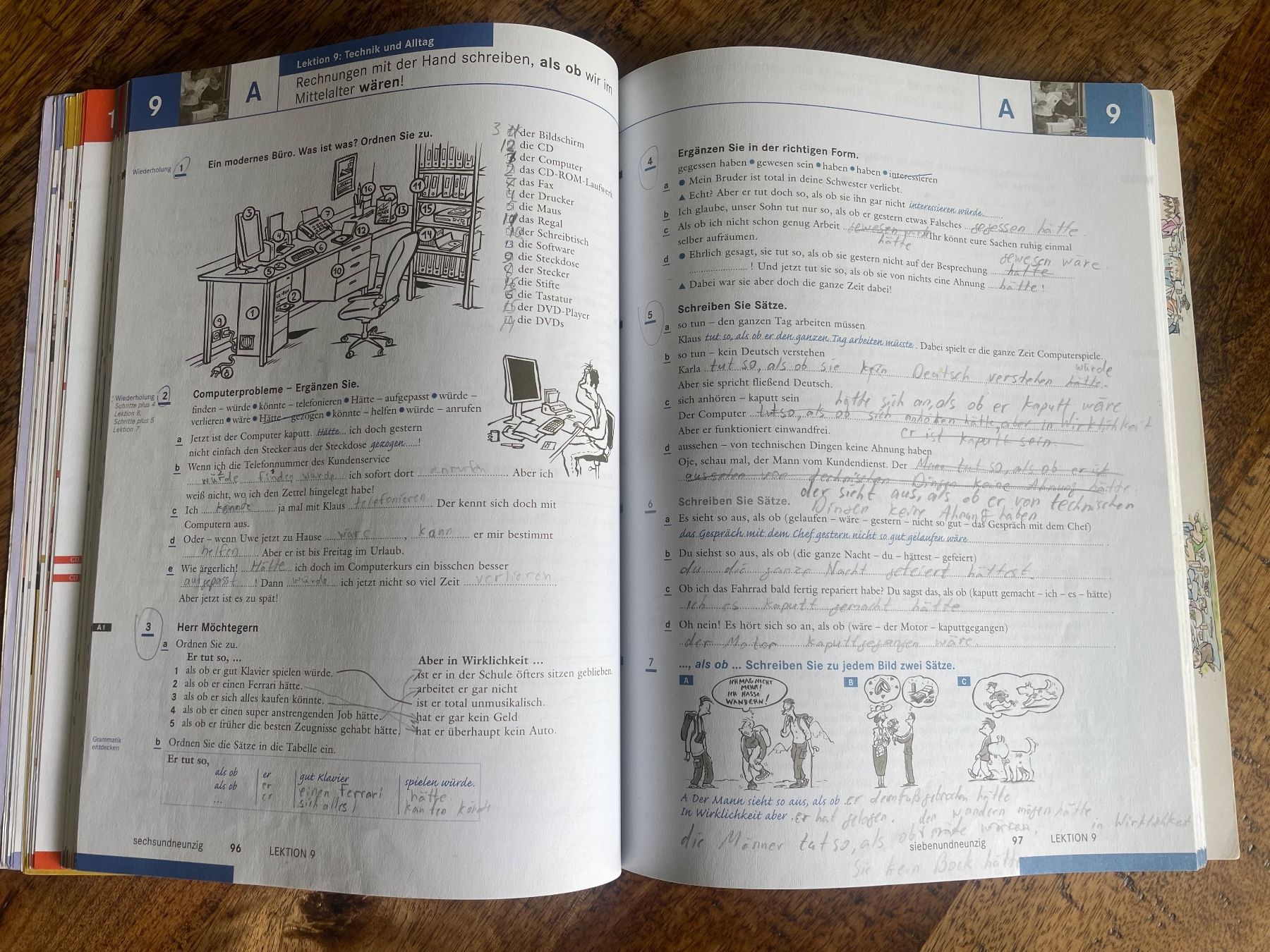Libri: Schritte Plus 6, Kursbuch+Arbeitsbuch Niveau B1/2 – Usato da Adliswil venduto da miu_fnq6 1
