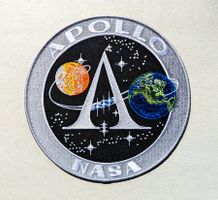 Patch "APOLLO / NASA", Rücken
