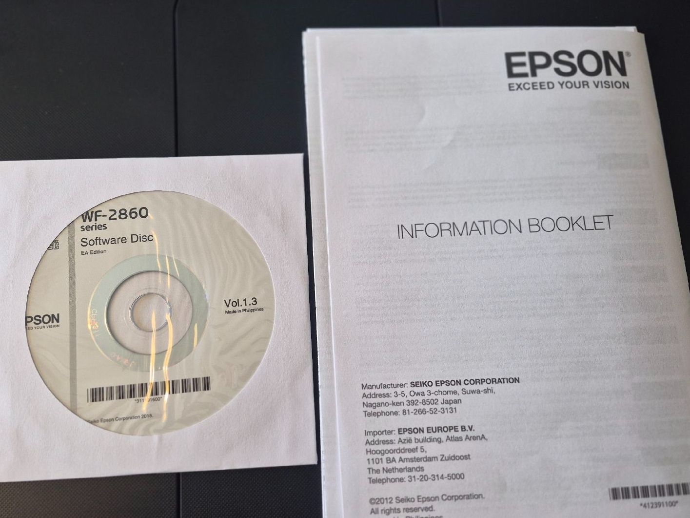 Epson Drucker: Drucker Espen WF-2860 – Defekt aus Wila von myquaso 7