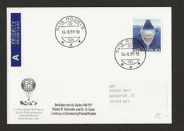 1999 Ballon Post HL-BKF Schmidle + Kuhn Landung Pravtal