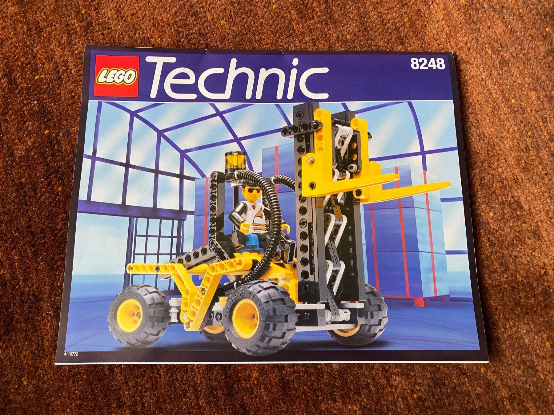Lego Kit di costruzioni: 8463 LEGO Technic Forklift /Stapler – Usato da Wattwil venduto da edel88 1