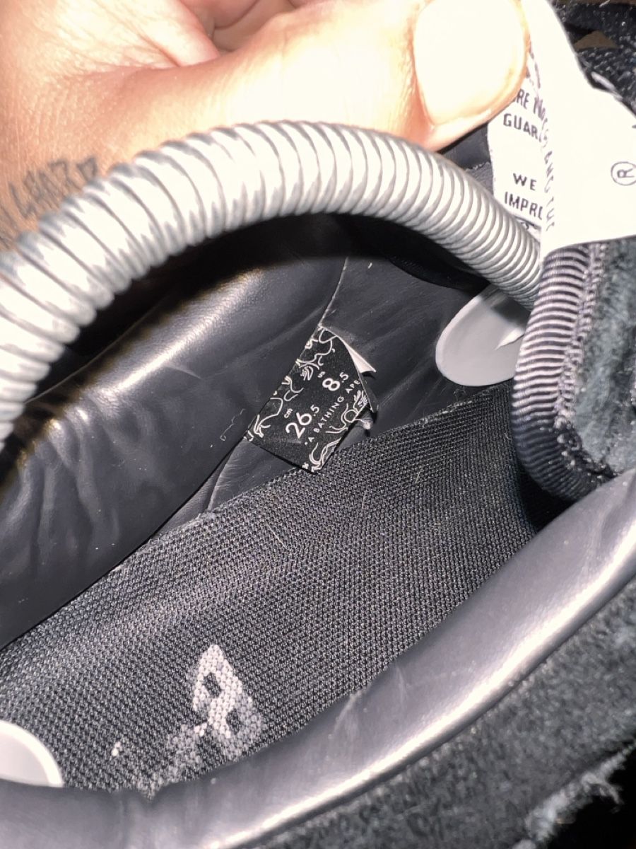 Bape Herrenschuhe: BAPE STA Black Suede – Taille 42 – Gebraucht aus La Chaux-de-Fonds von Dawg_int 4