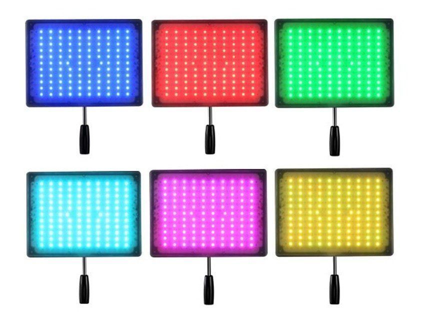 Camcorder: Video Licht RGB LED einstellbare Farbe – Neu und originalverpackt aus Unterägeri von RmOnline 6