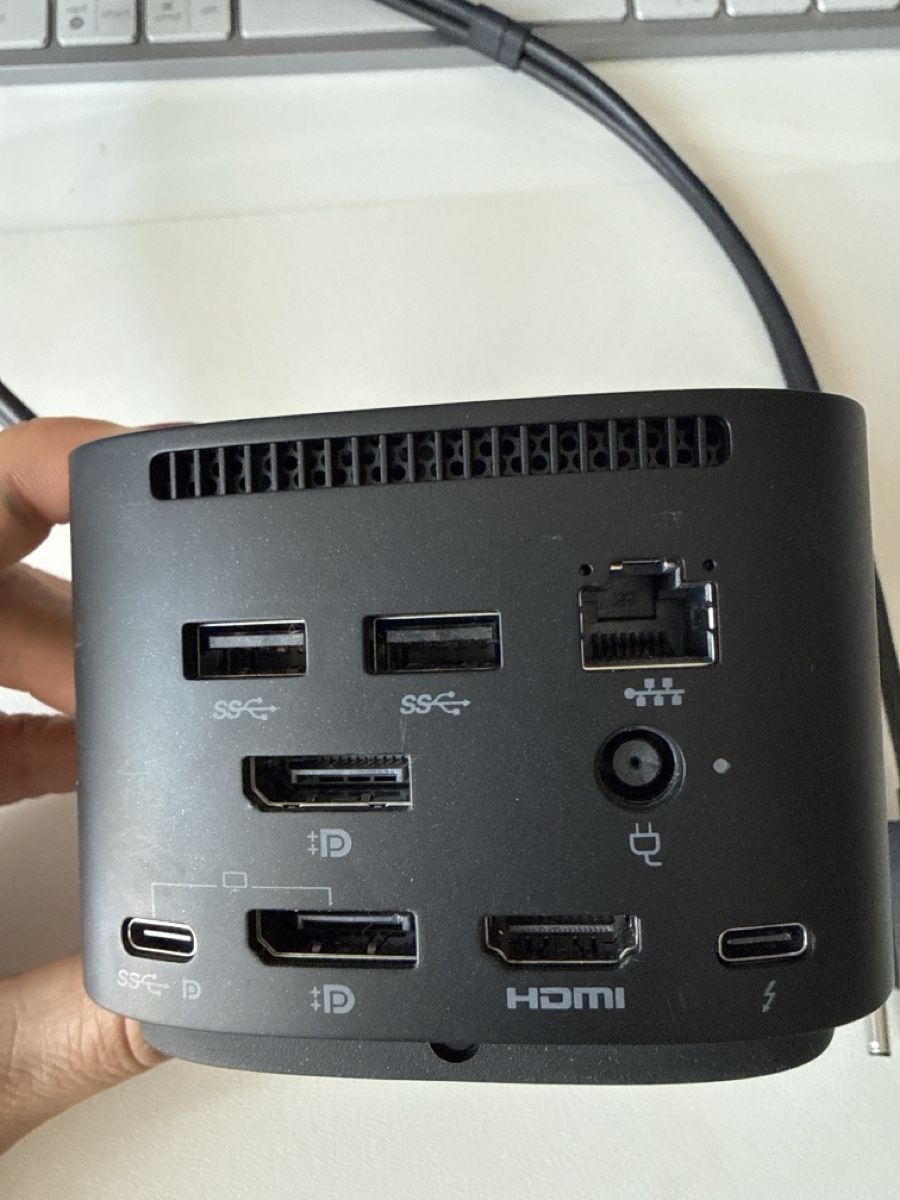 Hewlett Packard Dockingstation: HP Dockingstation Thunderbolt 280W G4 – Neu (gemäss Beschreibung) aus Zürich von van_h9h7 1