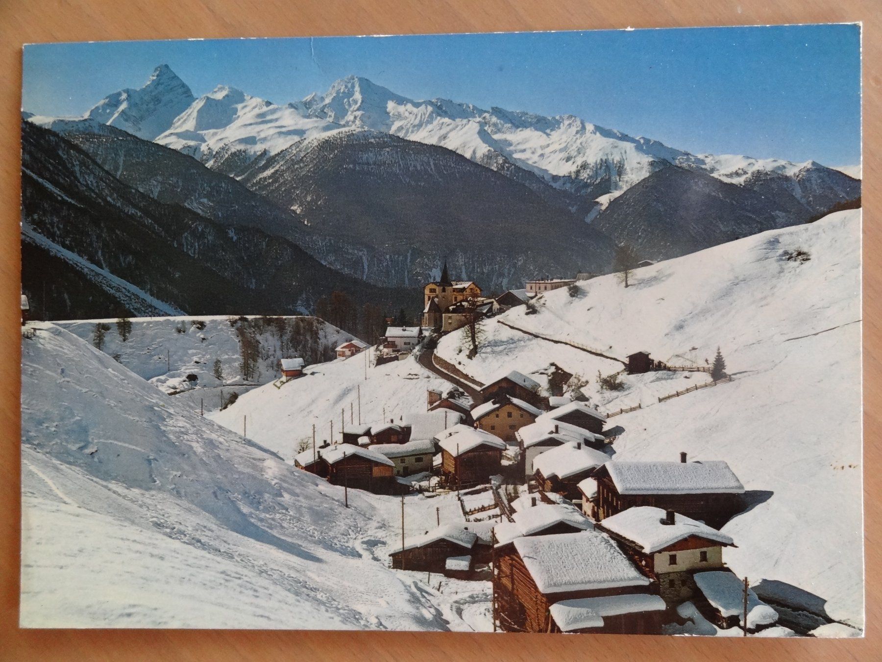 Cartoline postali: Wiesen - GR - 1971 – Usato da St Léonard venduto da Riglin