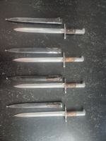 4x Schweizer Bajonett Modell 1918 (K31 / K11) Elsener & SIG