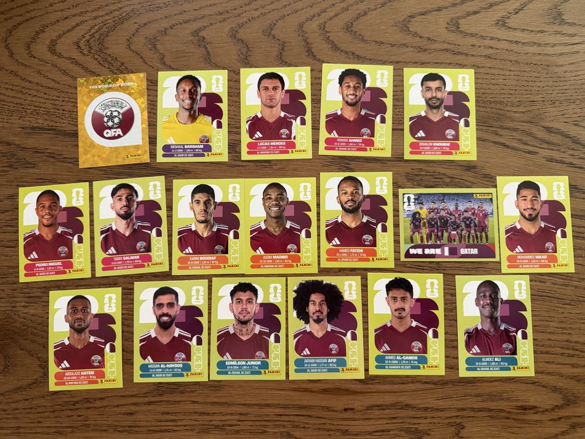 Panini Sammelbilder & Trading cards: PANINI WM 2026 Bilder QATAR QAT – Neu (gemäss Beschreibung) aus Sennhof Winterthur von bibo11