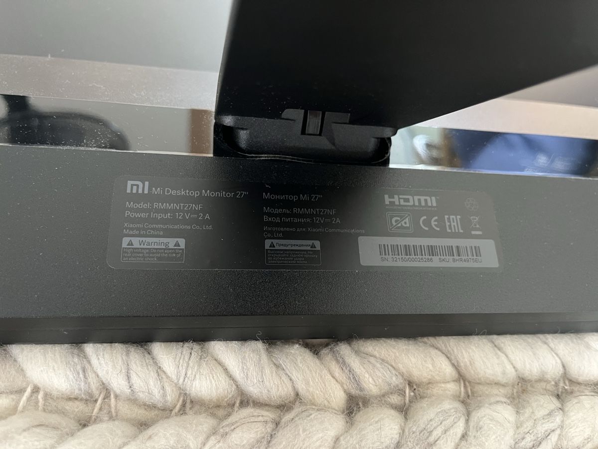 Xiaomi Monitor: Xiaomi desktop monitor 27'' – Usato da Zürich venduto da olg_m6st 1