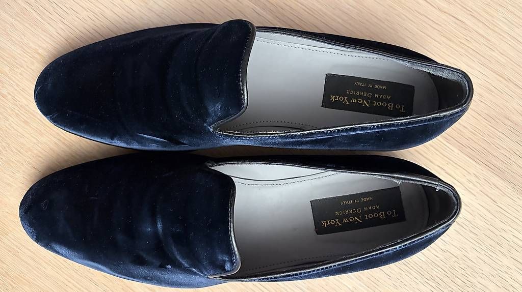 Scarpe da uomo: To Boot New York  Adam Derrick Samt-Loafer – Usato da Oberägeri venduto da maridale 1