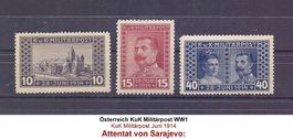 Attentat von Sarajevo 1914 /**
