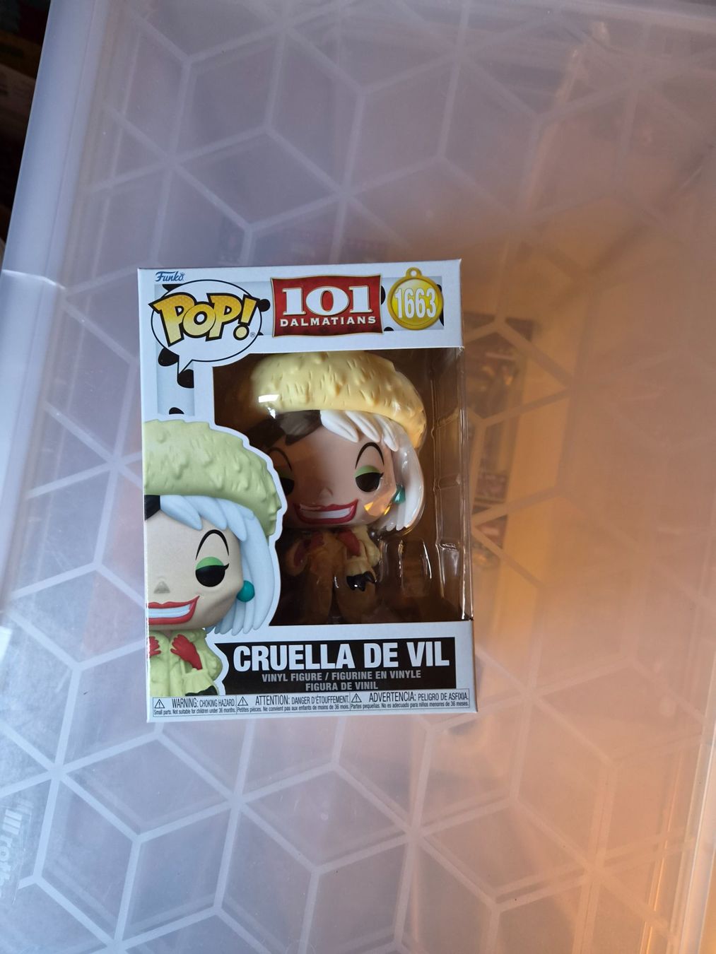 Funko Statuette: Funko Pop! Cruella De Vil #1663 101 Dalmatians – Nuovo e nell'imballaggio originale da Sisseln AG venduto da schenk-figuren
