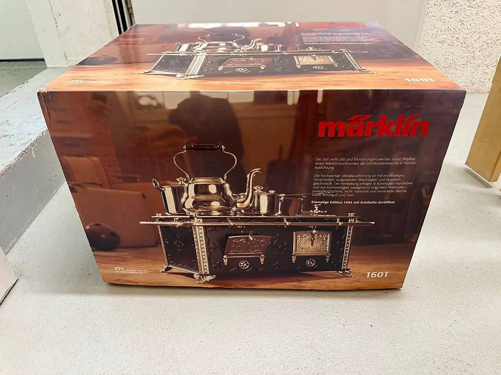 Giocattoli: Märklin 1601 Replika Puppenkochherd – Usato da Adliswil venduto da sus_l8lg 1